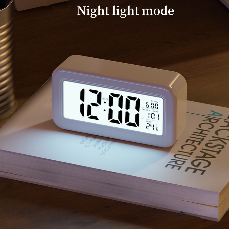 Modern Electronics Gadgets - Цифровой будильник на батарейках с термометром,