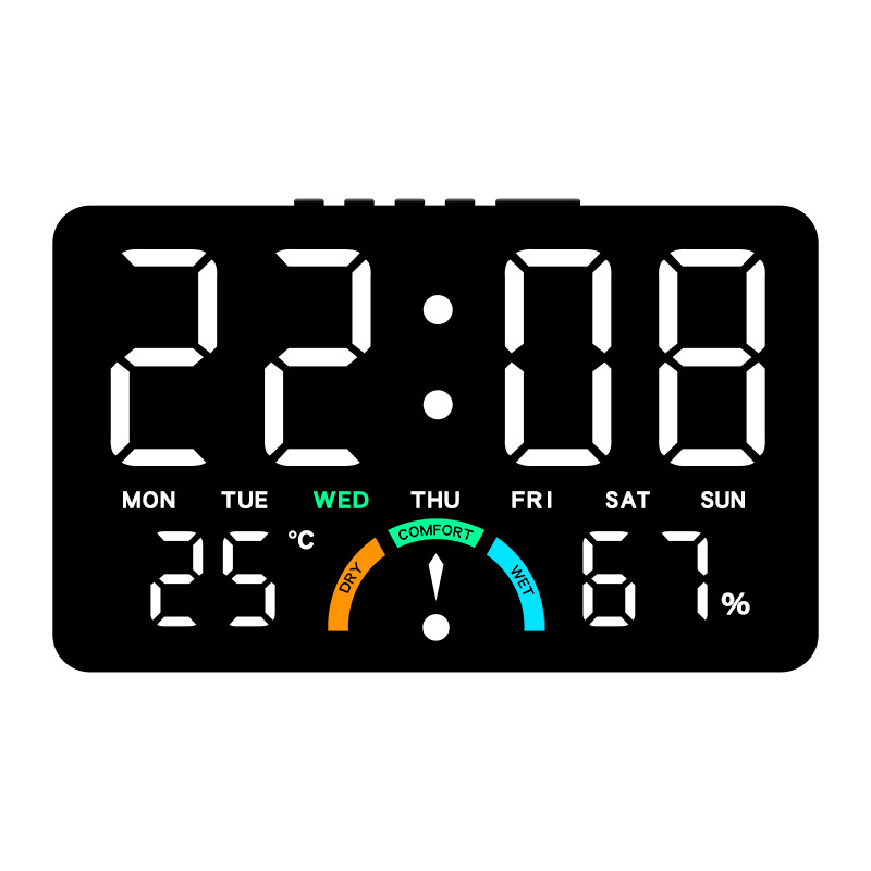 Modern Electronics Gadgets - Новейшие цифровые LED-часы-будильник для спальни, электронные