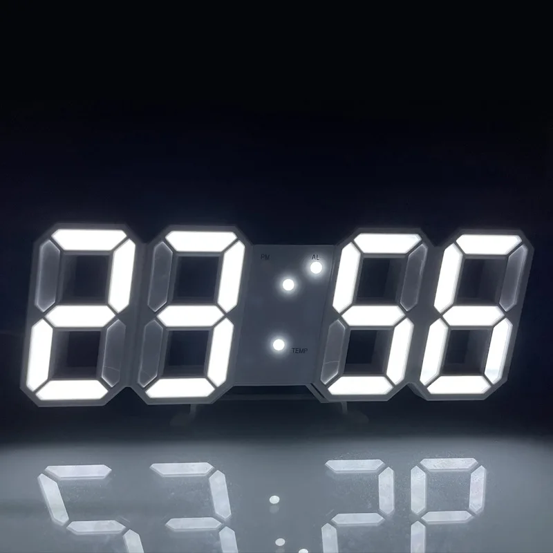 Modern Electronics Gadgets - 3D LED цифровые часы с подсветкой,