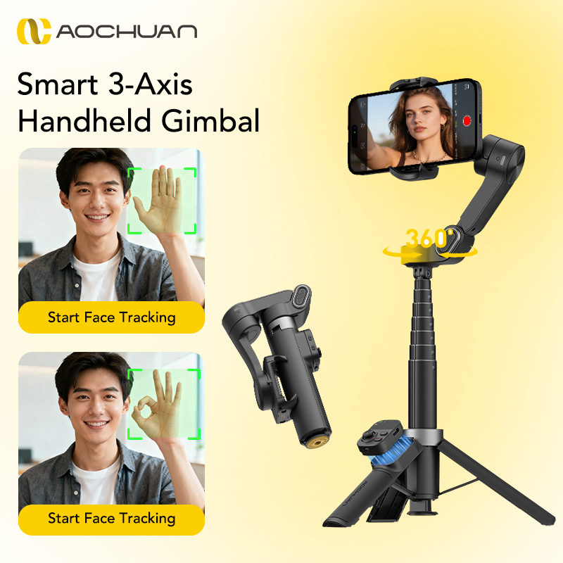 АОЧУАН Смарт X3 360 °   Поворо – обзор и цена Auto Tracking Tripod