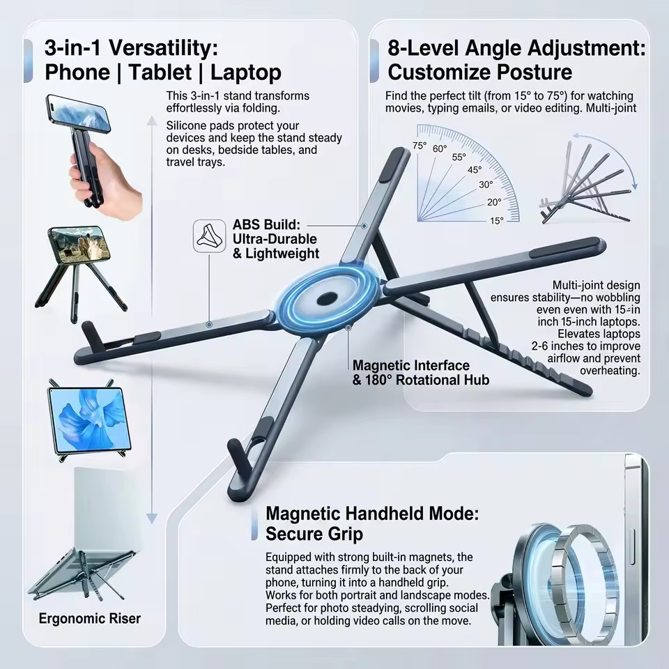 Портативный магнитный держател – обзор и цена Auto Tracking Tripod