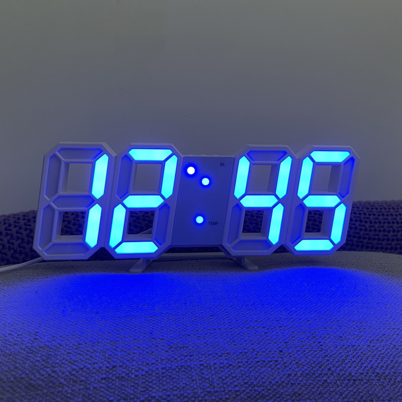 3D LED цифровые часы с подсвет – обзор и цена Modern Electronics Gadgets