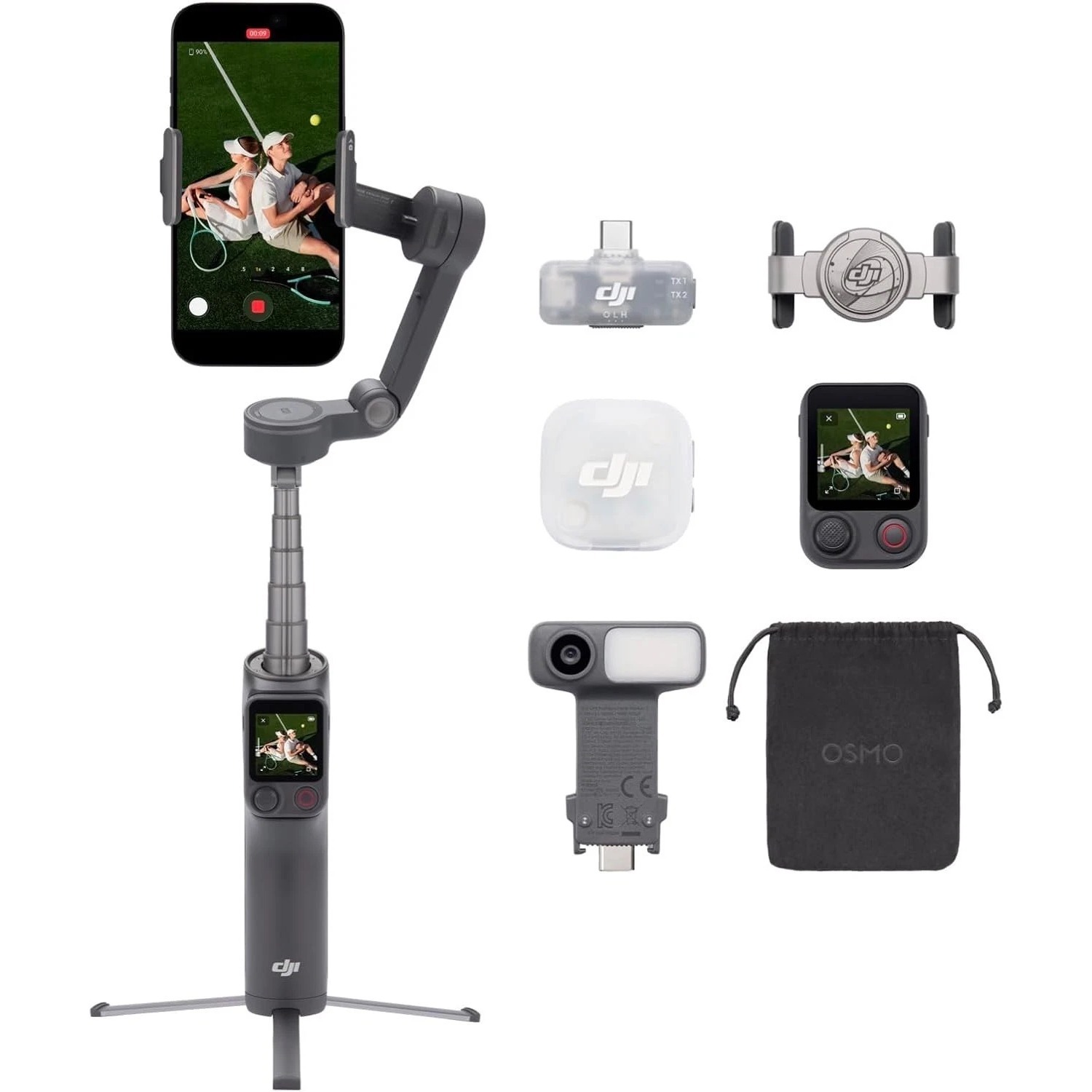 DJI Osmo Mobile 8P Creator Com – обзор и цена Auto Tracking Tripod