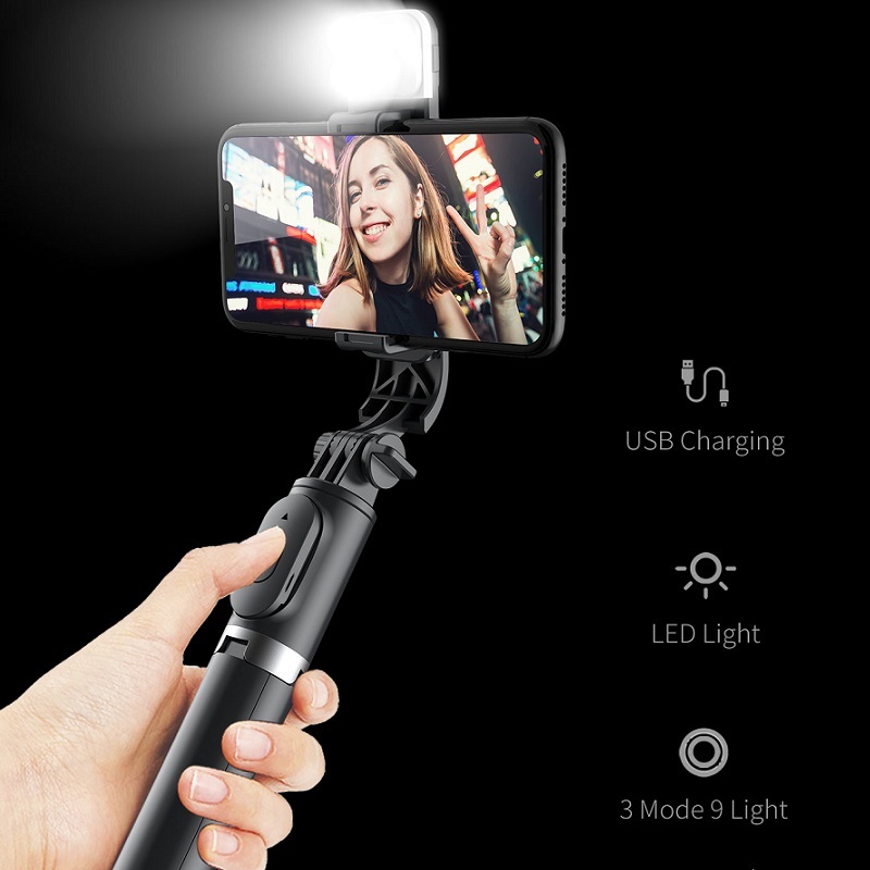 Q02S Bluetooth Беспроводная па – обзор и цена Auto Tracking Tripod