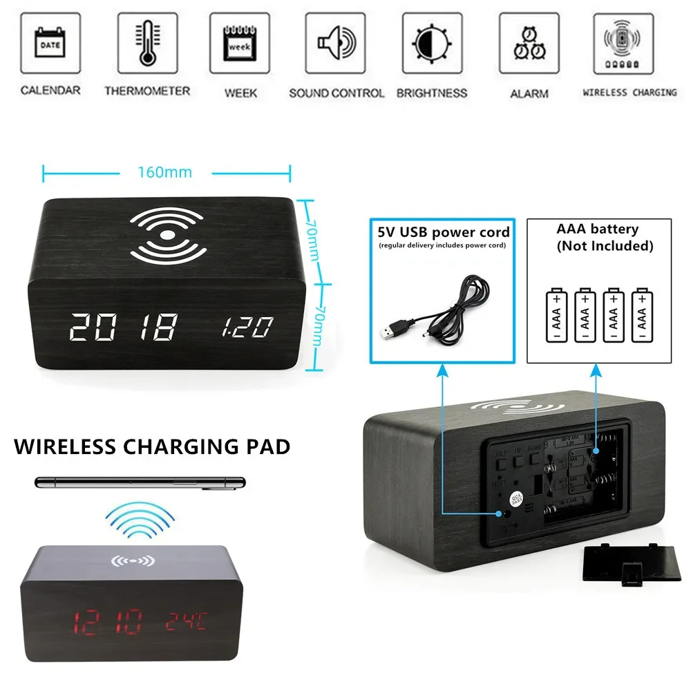 Настольные электронные часы-бу – обзор и цена Modern Electronics Gadgets