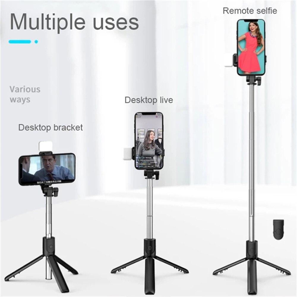 Bluetooth-палка для селфи, выд – обзор и цена Auto Tracking Tripod